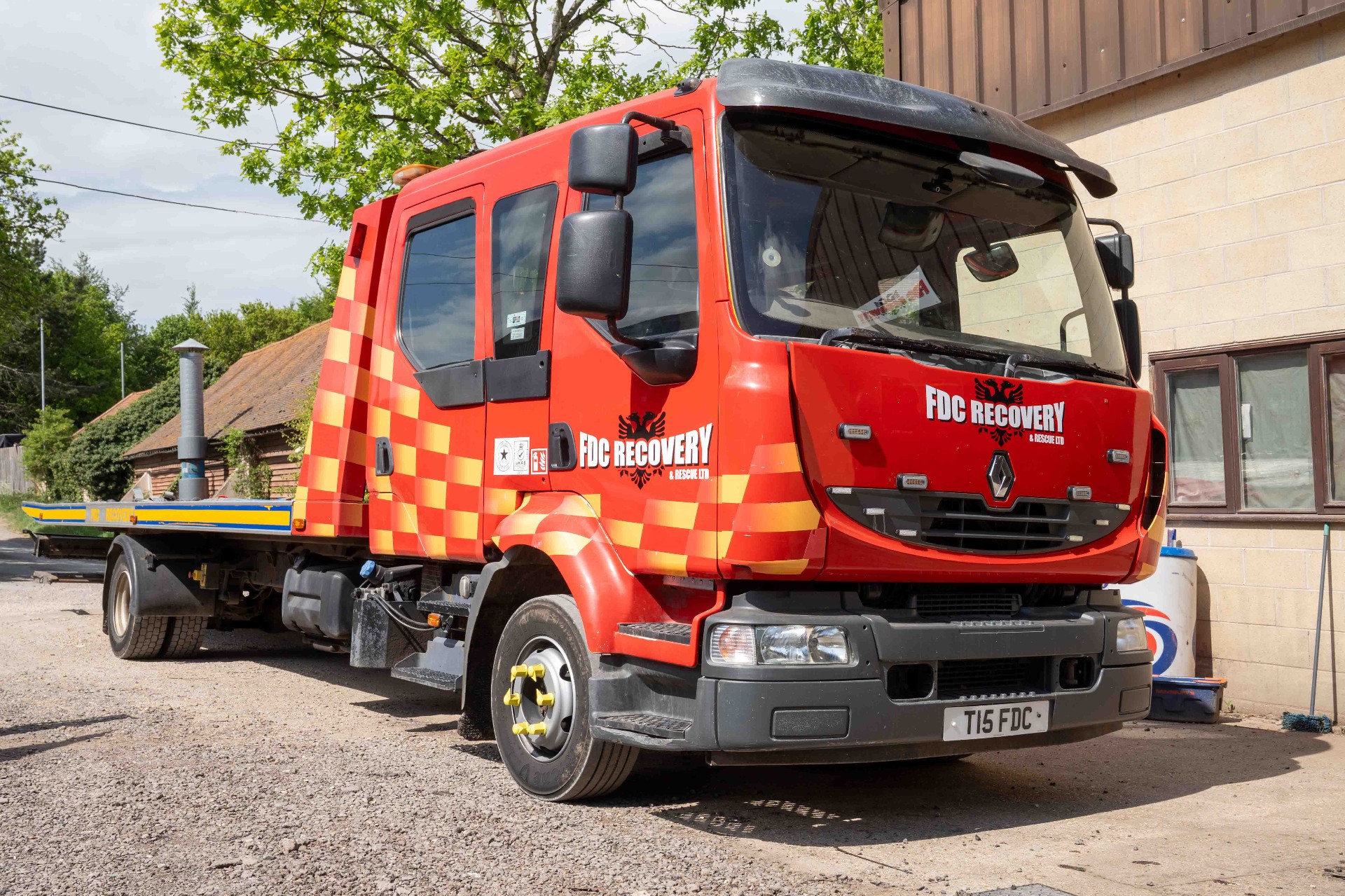 FDC recovery truck